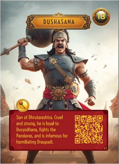 Dushasana card